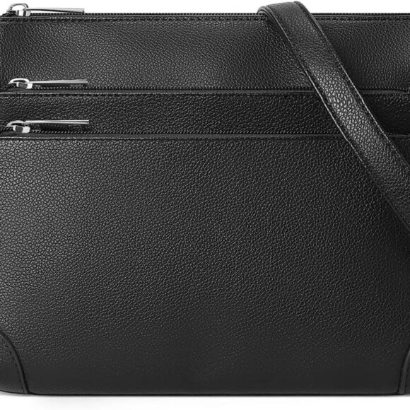 Crossbody Bags for Women, Medium Size Shoulder Handbags, Satchel Purse with Mult - Picture 1 of 9